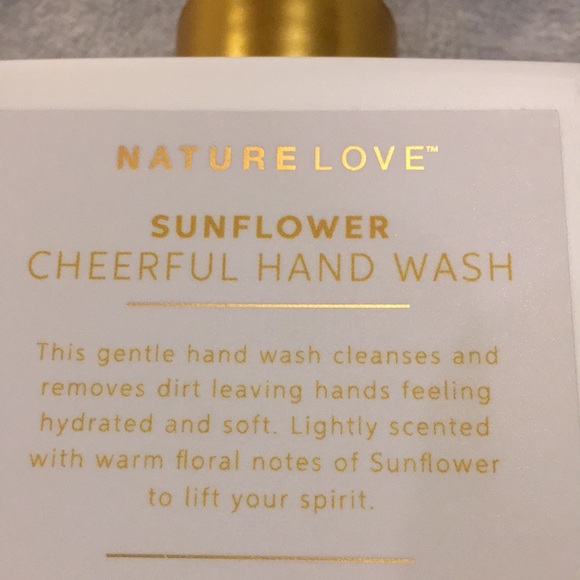 Scented Sunflower Cheerful Hand Wash 16 oz Plastic Pump NWT - Picture 9 of 16
